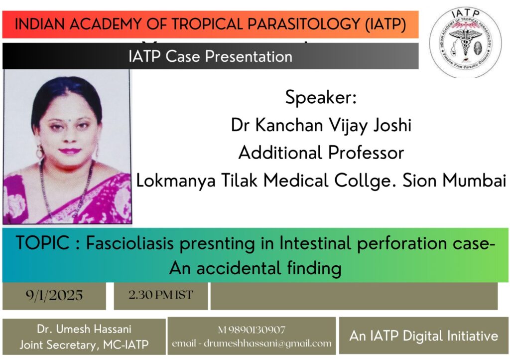 Fascioliasis presnting in Intestinal perforation case- An accidental finding